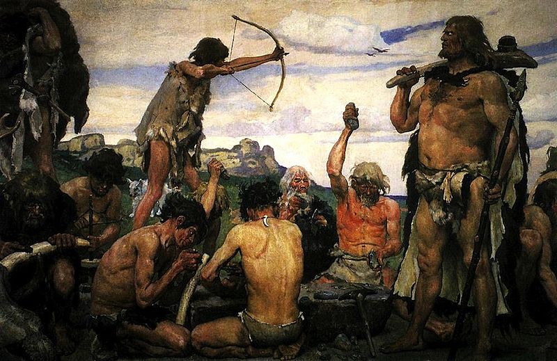 Stone-age-painting