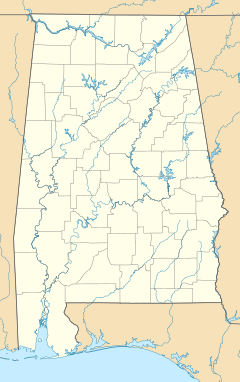 Cavernas de Soto ubicada en Alabama