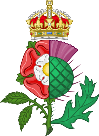 Archivo:Union of the Crowns Royal Badge