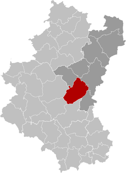 Vaux-sur-Sûre Luxembourg Belgium Map