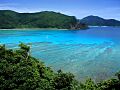 View of Katetsu cove from nearby Manen-zaki