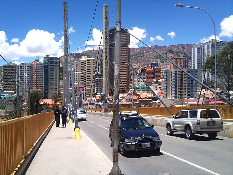 Vista de Sopocachi