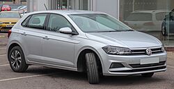 2018 Volkswagen Polo SE TSi 1.0 Front.jpg