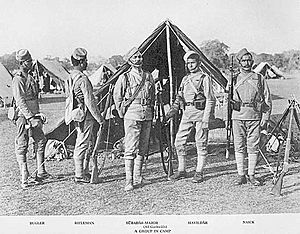 Archivo:A Group in Camp, 39th Bengal Infantry