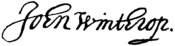 Appletons' Winthrop John - John signature.png