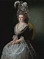 Augustín Esteve - Retrato da Marquesa de San Andrés, c. 1785