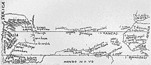 Archivo:Bartolomeo Columbus map, West Indies