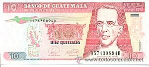 Archivo:Billete de 10 Quetzales