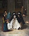 Ca' Rezzonico - La venditrice di essenze - Pietro Longhi