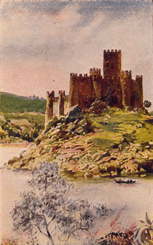 Archivo:Castelo de Almourol (Roque Gameiro, Quadros da História de Portugal, 1917)