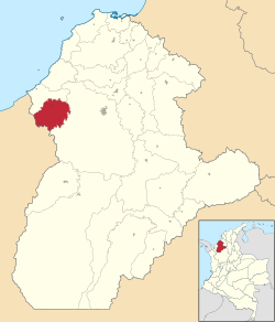 Canalete ubicada en Córdoba (Colombia)