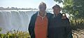 Con Manuel Dominguez en Victoria Falls