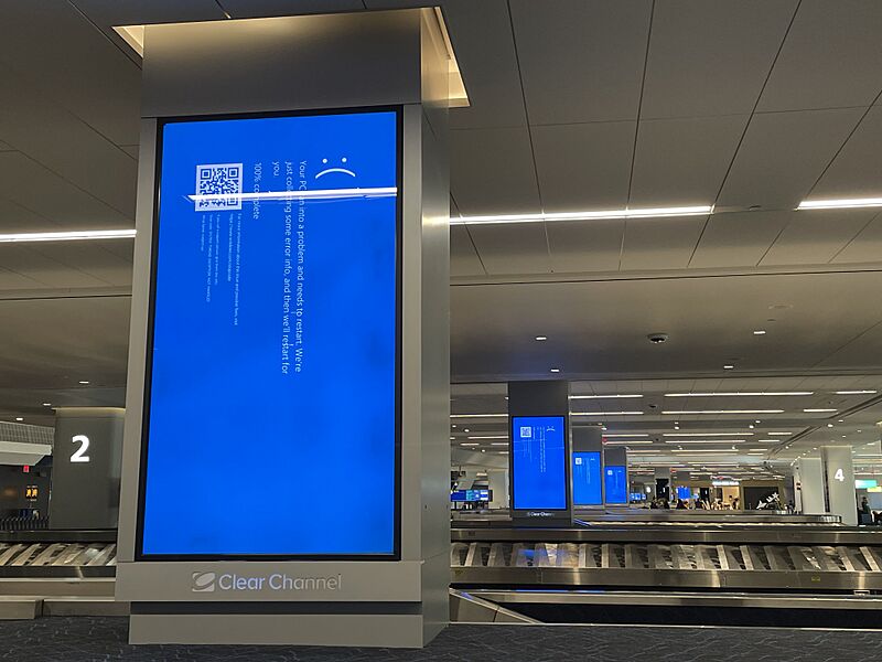 CrowdStrike BSOD at LGA