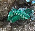 Dioptase-Shattuckite-Quartz-165720