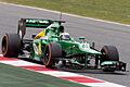 Giedo van der Garde 2013 Catalonia test (19-22 Feb) Day 3