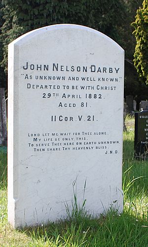 Archivo:Grab von John Nelson Darby
