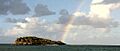 Green Cay National Wildlife Refuge - rainbow