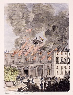 Archivo:Incendio del Teatro Real de Madrid en 1867