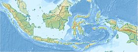 Krakatoa ubicada en Indonesia