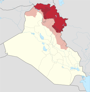 Iraqi Kurdistan in Iraq (de-facto and disputed hatched).svg