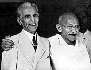 Archivo:Jinnah Gandhi
