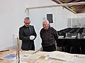 Josep Maria Mestres Quadreny amb Bartomeu Marí al MACBA