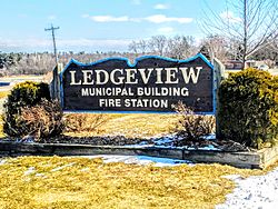 Ledgeview Wisconsin Town Hall Sign.jpg