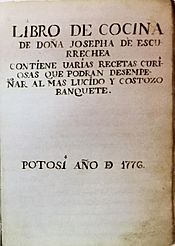 Archivo:Libro de cocina, Josepha de Escurrechea (cropped)