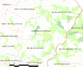 Map commune FR insee code 33181