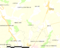 Map commune FR insee code 62831