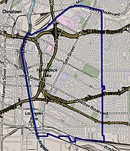 Map of Boyle Heights neighborhood, Los Angeles, California.jpg