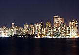 Bombay desde Nariman Point, India