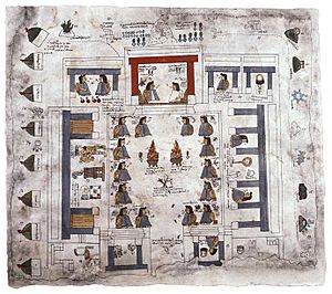 Archivo:Nezahualcoyotl Palace Codex Quinatzin