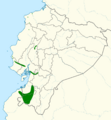 Pseudastur occidentalis map