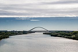 Puente Nelson Mandela (El Prat de Llobregat). Vista 1