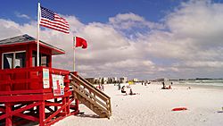 Red Lifeguard Stand at Siesta Key Beach.jpg