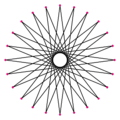 Regular star polygon 24-11