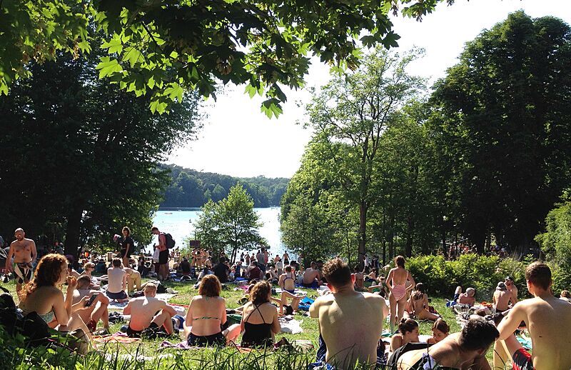Schlachtensee in Berlin2019