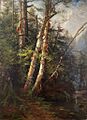 Susie-M.-Barstow-Wooded-Interior-c1865