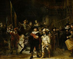 Archivo:The Nightwatch by Rembrandt - Rijksmuseum