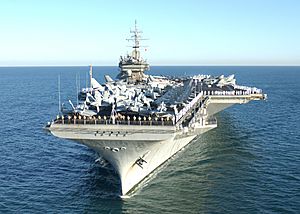 USS Constellation (CV-64) off Perth, Australia, on 29 April 2003.jpg