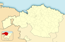 Isla Garraitz ubicada en Vizcaya