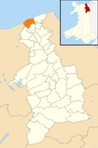 Wales Denbighshire Community Rhyl map.svg