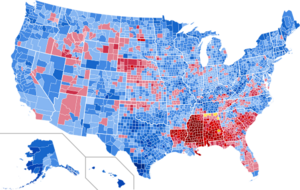 Archivo:1964 United States presidential election results map by county