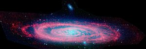Archivo:Andromeda Galaxy Spitzer
