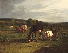 Antonio cortés y aguilar-paisaje con ganado.jpg