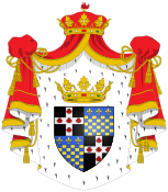 Armoiries de Louis de Rouvroy, Duc de Saint-Simon, Grand d'Espagne.svg