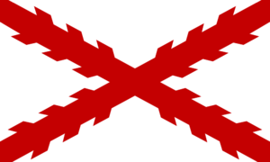 Archivo:Bandera de la Cruz de Borgoña