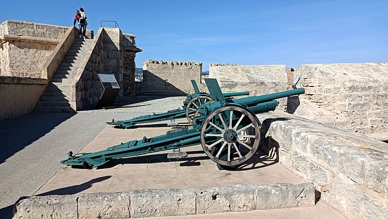 Cañón artillería Museo San Carlos