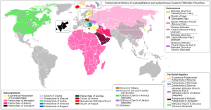 Archivo:Canonical territories of autocephalous and autonomous Eastern Orthodox jurisdictions (2022)